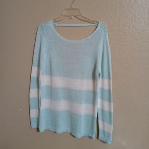 Pink Mint Green Knit Sweater!!